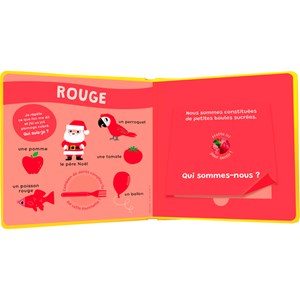 Mon livre des odeurs et couleurs Mes premières odeurs