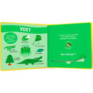 Mon livre des odeurs et couleurs Mes premières odeurs
