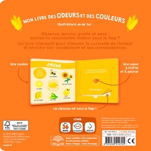 Mon livre des odeurs et des couleurs La ferme
