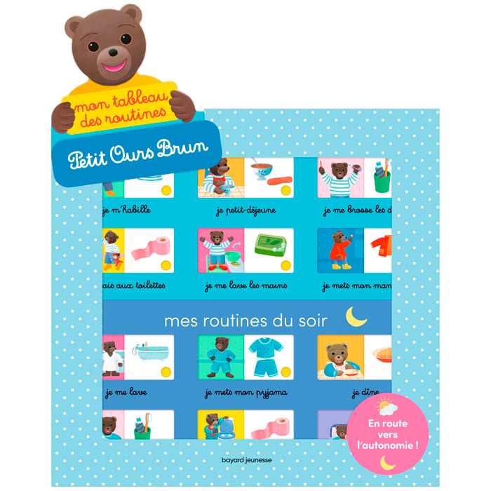 Mon tableau des routines Petit Ours Brun