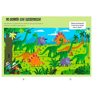 Ma toute première enquête à la recherche des dinosaures Les P'Tits Sherlock