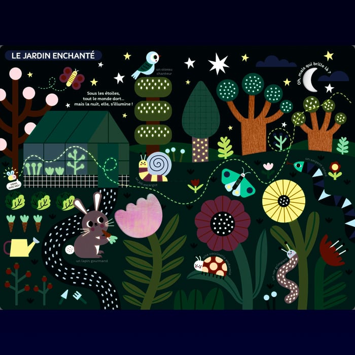 Mon très grand livre d'éveil qui brille dans la nuit ! (Auzou Editions) - Image 3