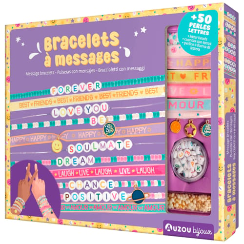 Éditions Auzou - Bracelets brésiliens à message
