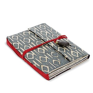 Carnet de voyage pélerin gris