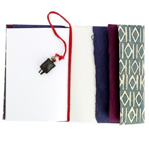 Carnet de voyage pélerin gris