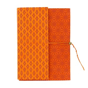 Carnet Zigzag orange