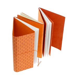 Carnet Zigzag orange
