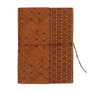 Carnet Zigzag ocre