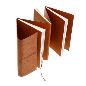 Carnet Zigzag ocre