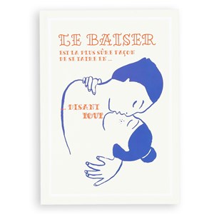 Carte Le baiser