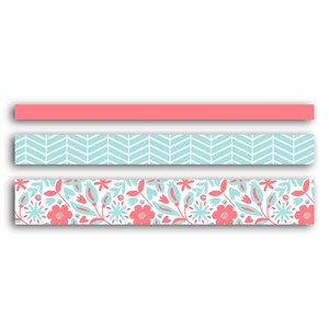 Masking tape menthe et rose