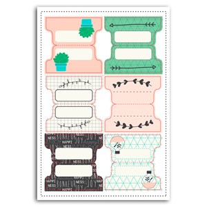 Stickers pour agenda et bullet journal