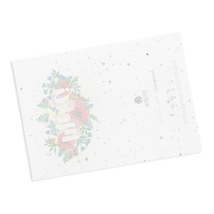 Carte à planter merci