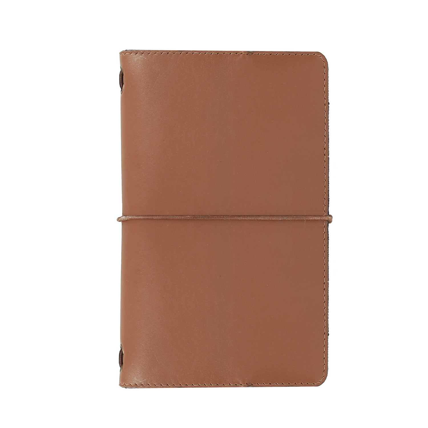 Carnet cuir avec loquet Rose des Vents