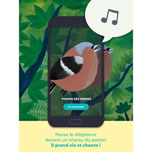 Papier animé Birdie Memory