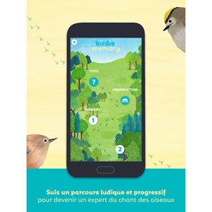 Papier animé Birdie Memory