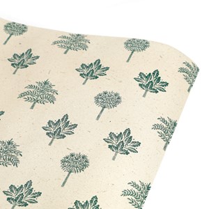 Papier cadeau fait à partir d'herbe