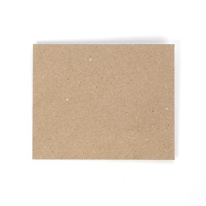 Enveloppe pour carte en kraft