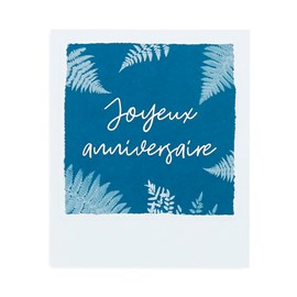 Carte de vœux Joyeux Anniversaire