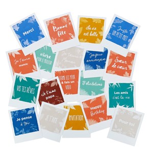 Carte de voeux Merci