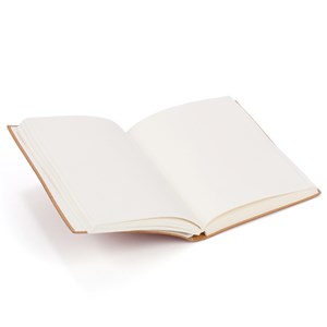 Carnet jade en cuir recyclé 