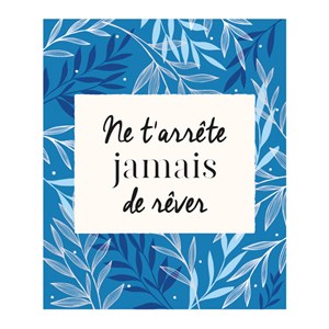Carte Ne t'arrête jamais de rêver