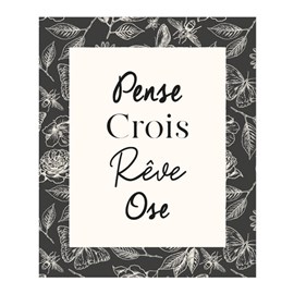 Carte Pense Crois Rêve Ose