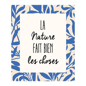 Carte La nature fait bien les choses