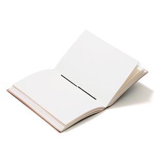 Cahier cuir recyclé motif insecte Libellule