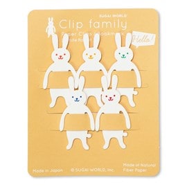 5 paper clips animaux