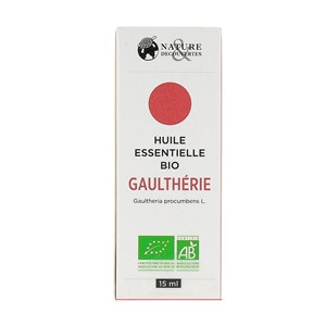 Huile essentielle bio* de gaulthérie