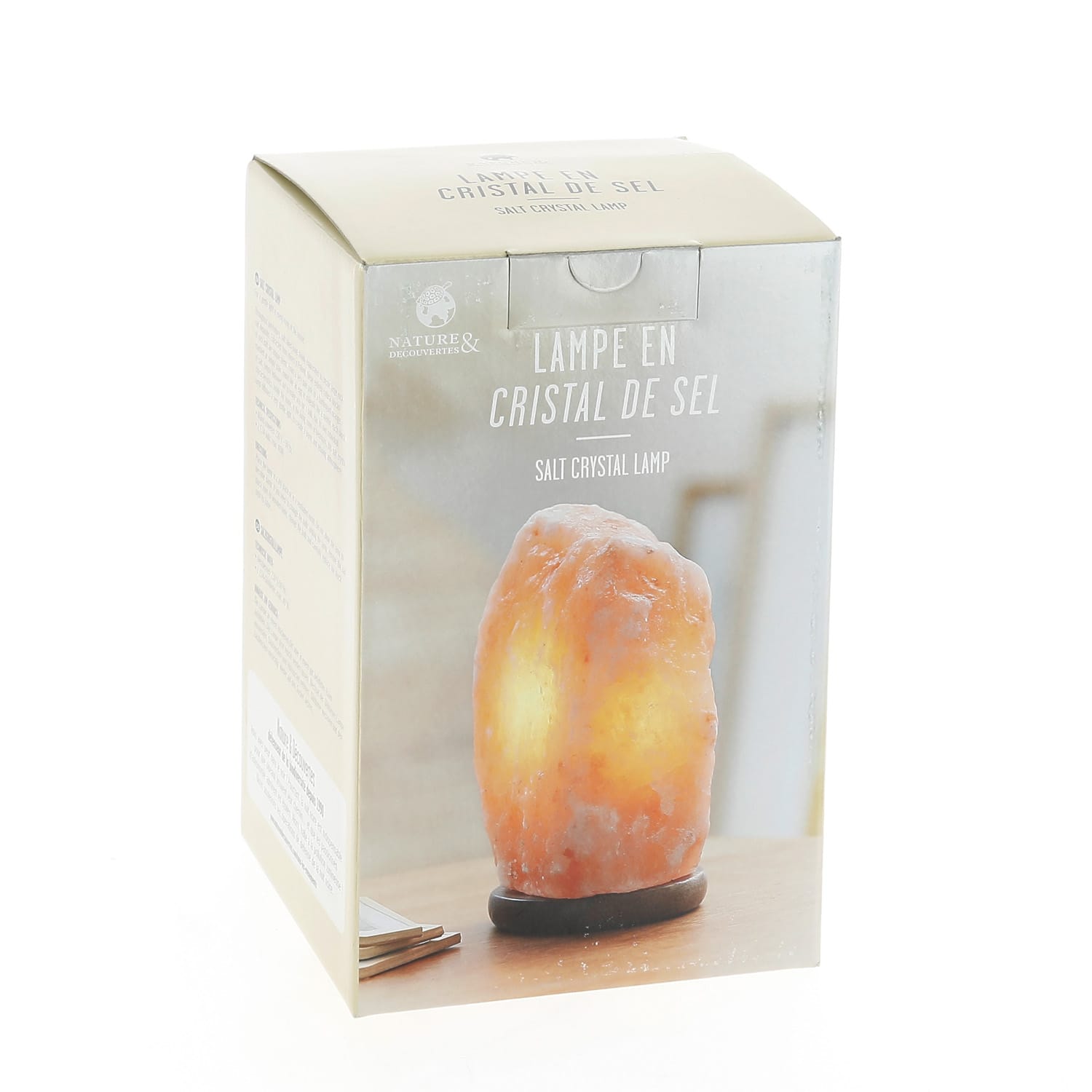 Lampe en pierre de sel, Bio&Tic-Store