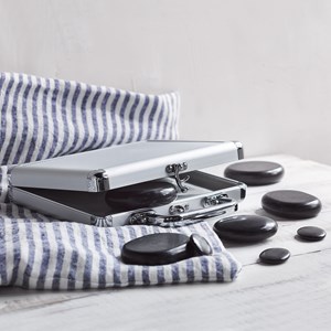 Mallette de massage aux pierres chaudes