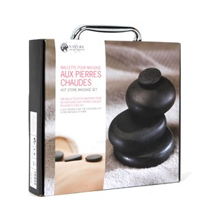 Mallette de massage aux pierres chaudes