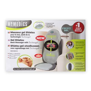 Siège massage Shiatsu avec Gelconfort®