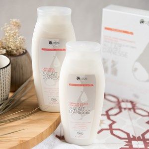 Duo de soins certifiés bio lait d'ânesse