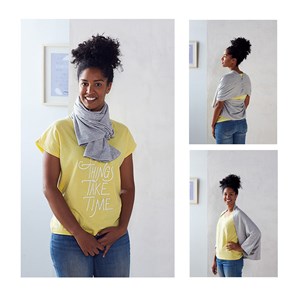 Echarpe 3 en 1 en coton bio