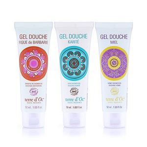 Gel douche nomade au karité bio*