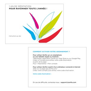 Coffret Zenfie, pour la méditation