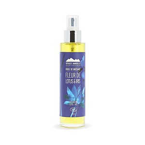 Huile de massage bio lotus-iris