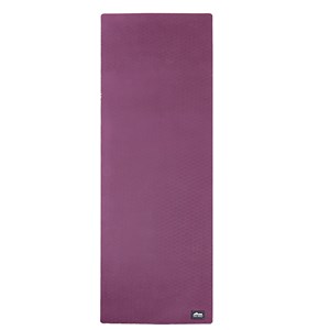 Tapis de yoga prune