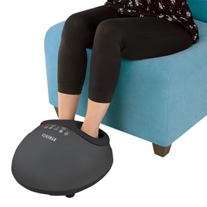 Masseur de pieds électrique gris