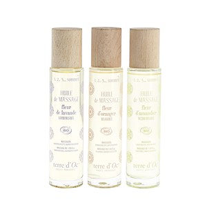 Coffret 3 huiles de massage
