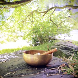 Grand bol chantant tibétain