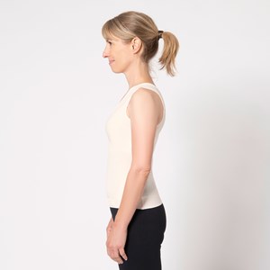 T-Shirt Percko femme Blanc - Taille 1