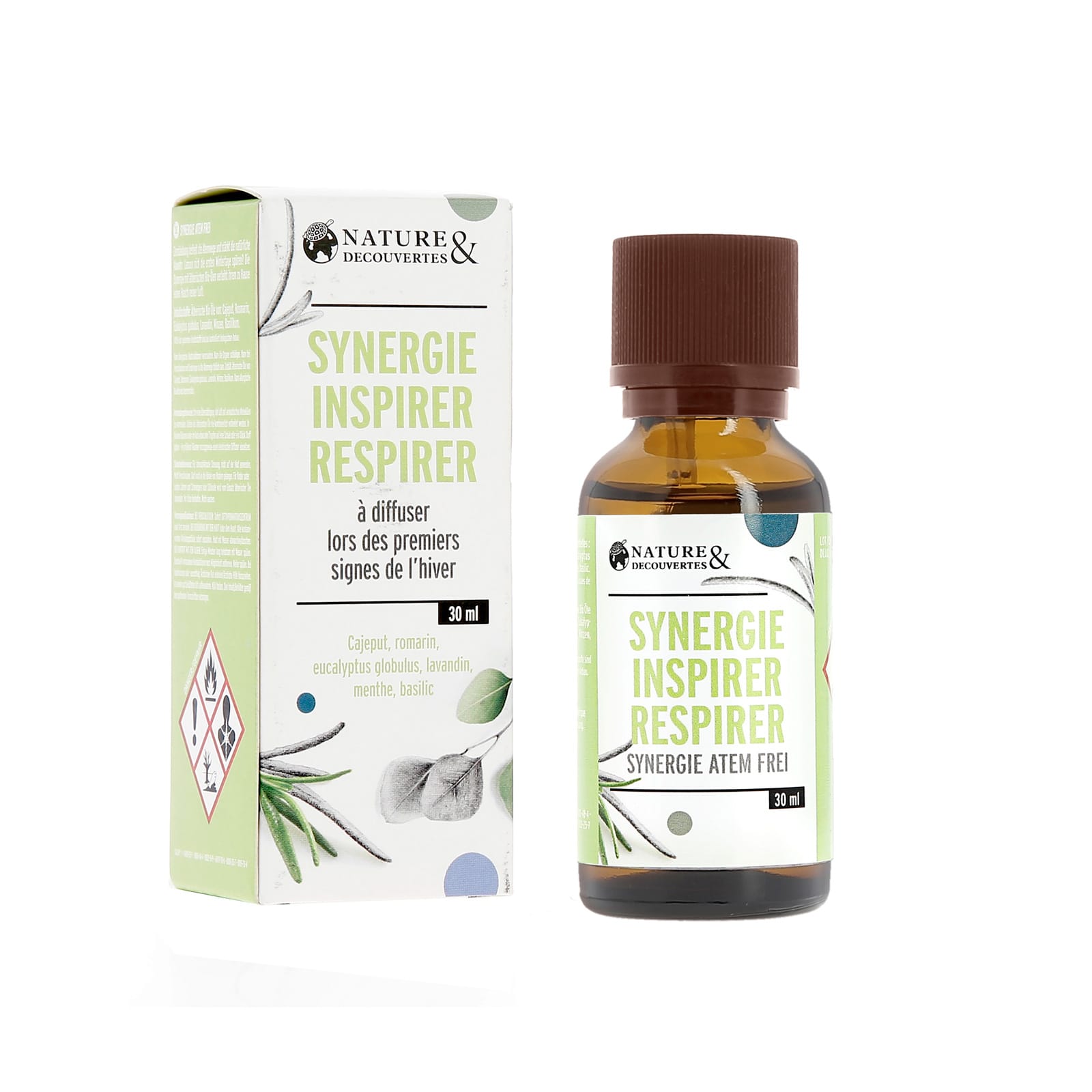 Vente Synergie respiratoire pour diffuseur aux 7 huiles essentielles Bio -  Aroma bio - Léa Nature