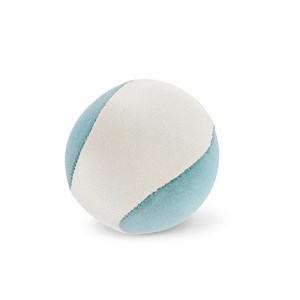 Balle antistress bleu/écru