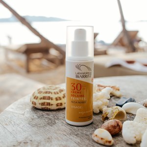 Crème solaire visage Teinte claire