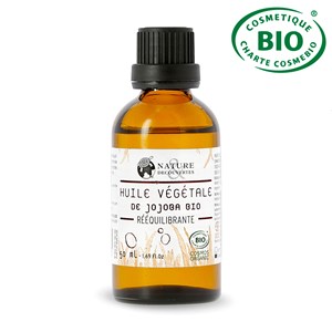 Huile végétale de jojoba certifiée bio