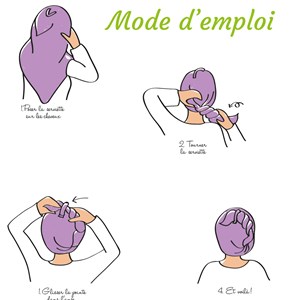 Serviette à cheveux